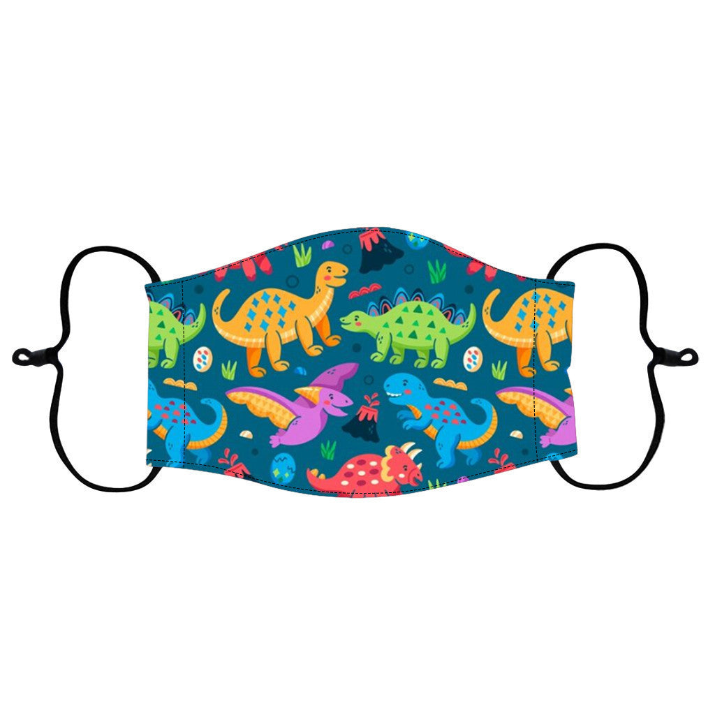 Kid Dinosaur Star Cotton Washable Pluggable Filter Cotton Fashionable 3D Mask