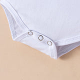 Little Baby Girl Valentine's Day Letter Long Sleeve 3 Pcs Sets