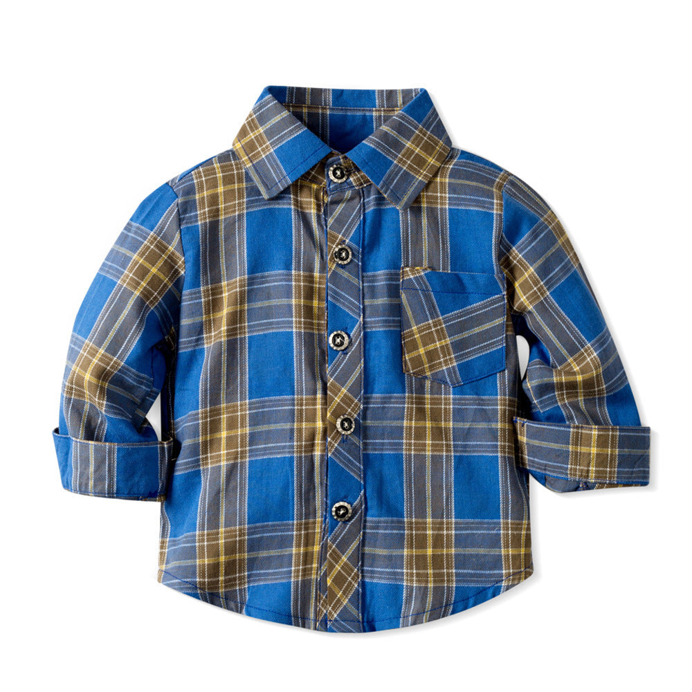 Kid Baby Boy Gentlemen Spring Long-sleeved 3 Pcs Sets