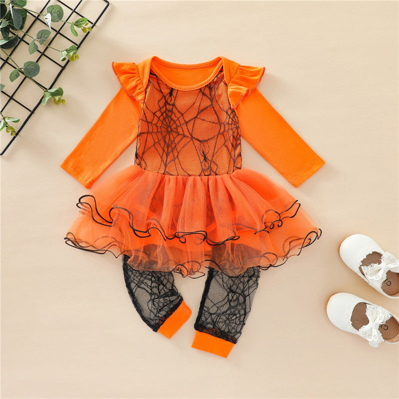 Baby Girl Holiday Halloween Suits 2 Pcs Sets