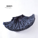 Kid Baby Girl Gauze Princess Autumn Winter Skirt