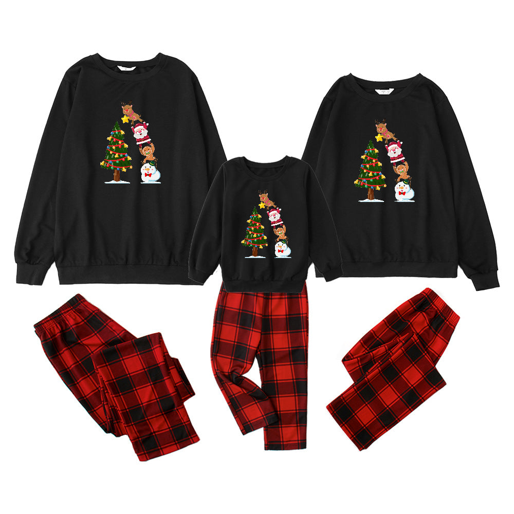 Family Matching Christmas Sets Loungewear Home Wear Pajamas