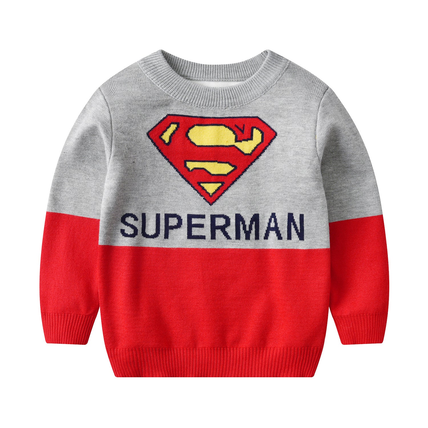 Kid Baby Girl Knit Pullover Autumn Christmas Jacquard Sweater