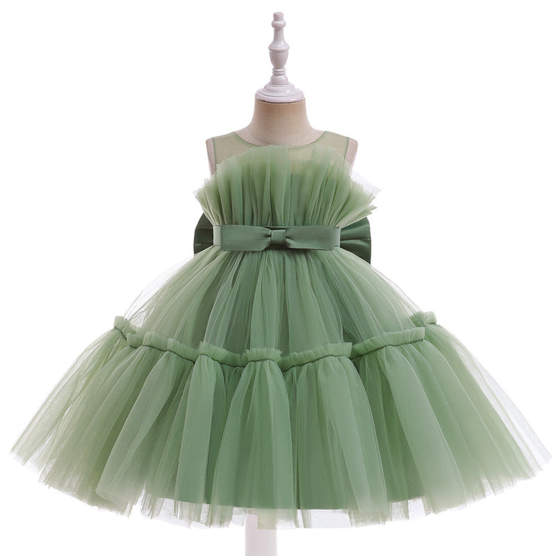 Kid Baby Boy Toddler Princess Mesh Puffy Dress
