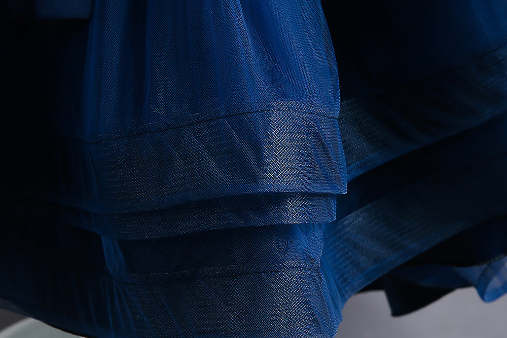 Kid Girl Princess Foreign Long Sleeve Dress