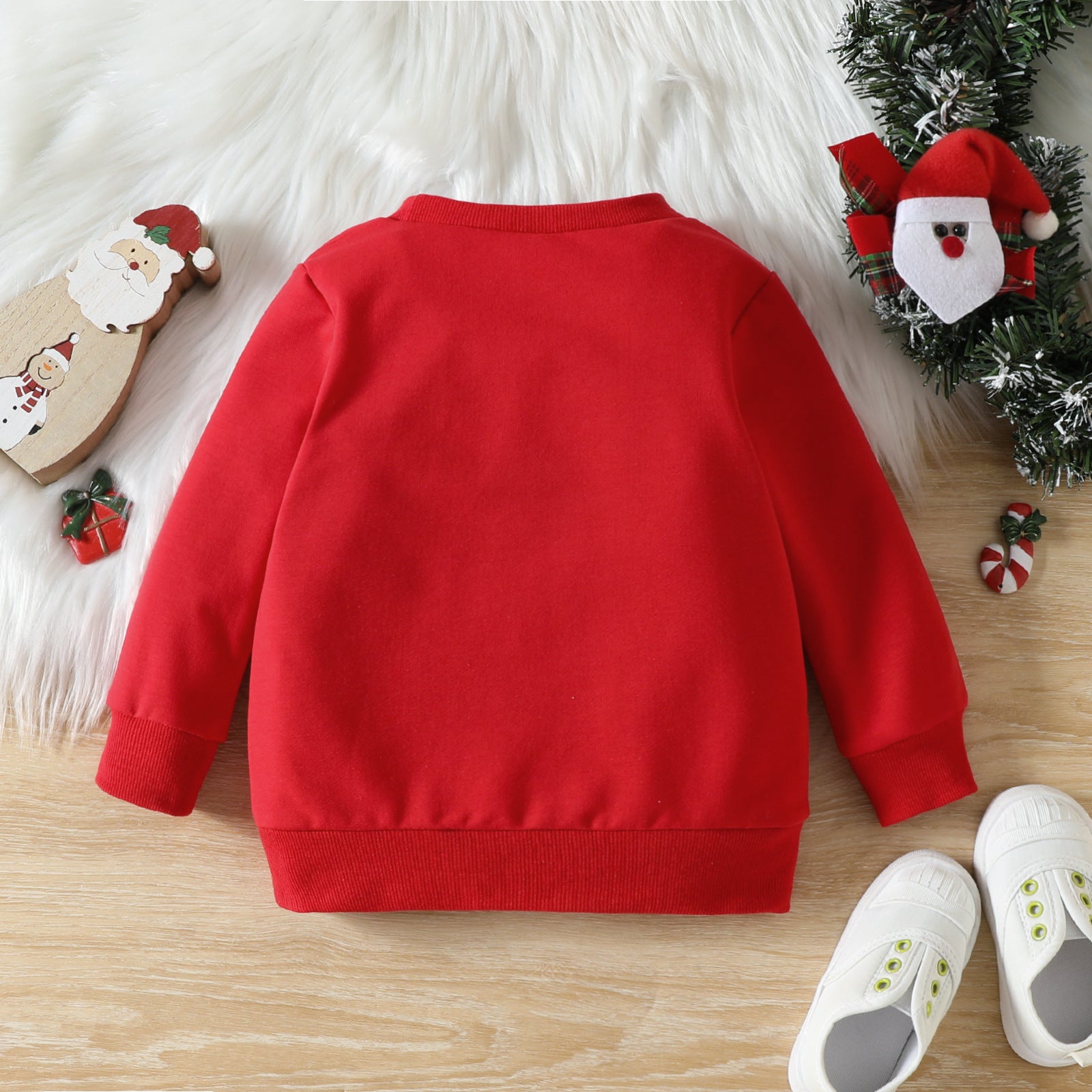 Kid Baby Boy Girl Christmas Autumn Printed Sweatshirts