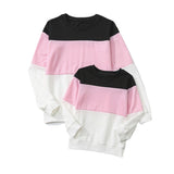 Family Matching Parent-child Leopard Patchwork Shirts Tops