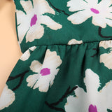 Family Matching Mother-Daughter Floral Holiday Beach Leisure Loose Dresses