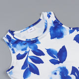 Family Matching Mother Daughter Parent Child Leisure Lovely Dresses