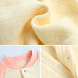 Baby Girl Boy One-piece Autumn Winter Cotton Warm Romper