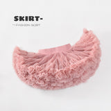 Kid Baby Girl Princess Cake Colorful Tutu Party Dance Tulle Skirts