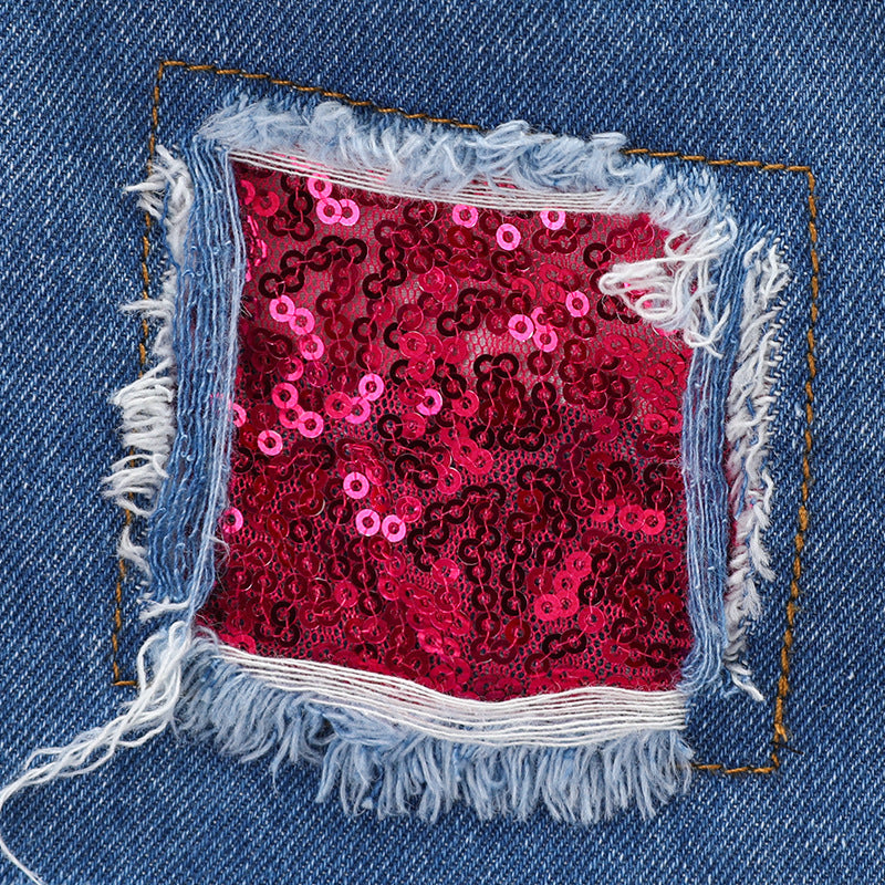 Kid Baby Girl Tie-dye Printed One-shoulder Shorts 3 Pcs Sets