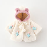 Baby Girl Capes Cactus Hooded Hair Shawl Coats