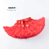 Kid Baby Girl Gauze Princess Autumn Winter Skirt