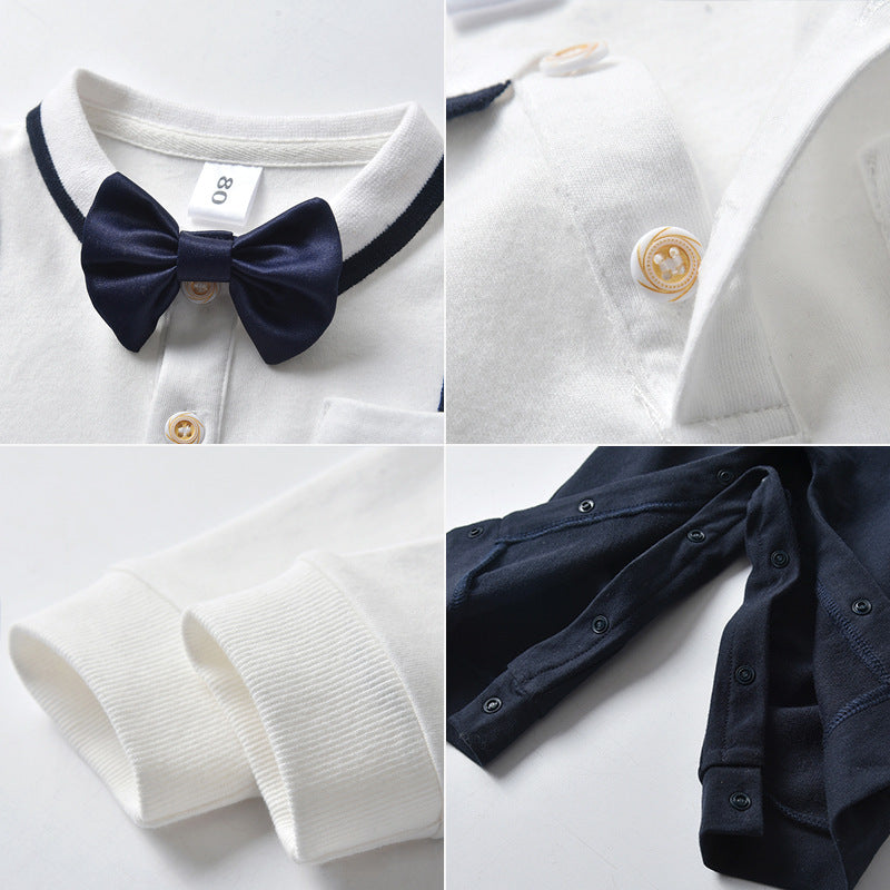 Baby Boy Harley New Spring Long Sleeve Crawl Suit 2 Pcs Sets