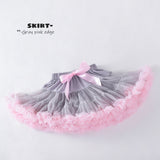 Kid Baby Girl Gauze Princess Autumn Winter Skirt