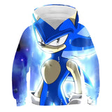 Kid Cartoon Pullover Hoodie 3D Digital Printed Casual Tops