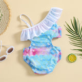 Baby Girls Fishscale One-piece Fashion Swimsuit