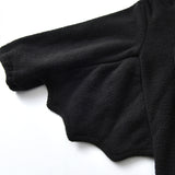 0-18M Autumn Winter Baby One-piece Halloween Bat Hooded Little Devil Rompers