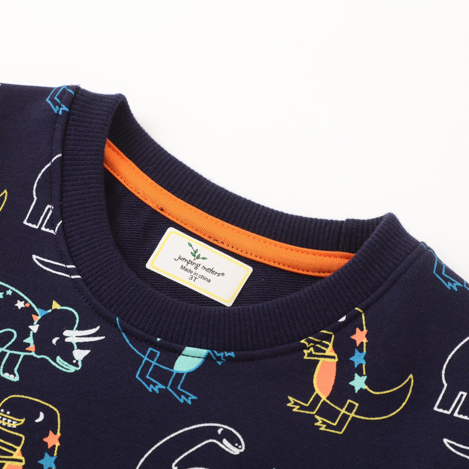 Kid Baby Boy Pullover Round Neck Knit Long Sleeve Shirts Tops