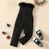 18M-5Y Kid Baby Sleeveless Chest Air Layer Pants