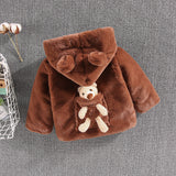 Kid Baby Boy Girl Autumn Winter Wool Warm Coats