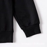 Family Matching Fashion Long-sleeved Crew Neck Shirts