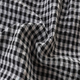 Toddler Kids Baby Girls Summer Sets Black Short Sleeve Square 2 Pcs Sets