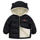 Kid Baby Girl Boy Winter Foreign Thick Cotton-padded Jacket Coats