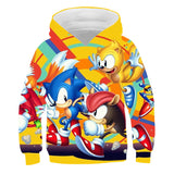 Kid Cartoon Pullover Hoodie 3D Digital Printed Casual Tops