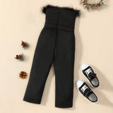18M-5Y Kid Baby Sleeveless Chest Air Layer Pants