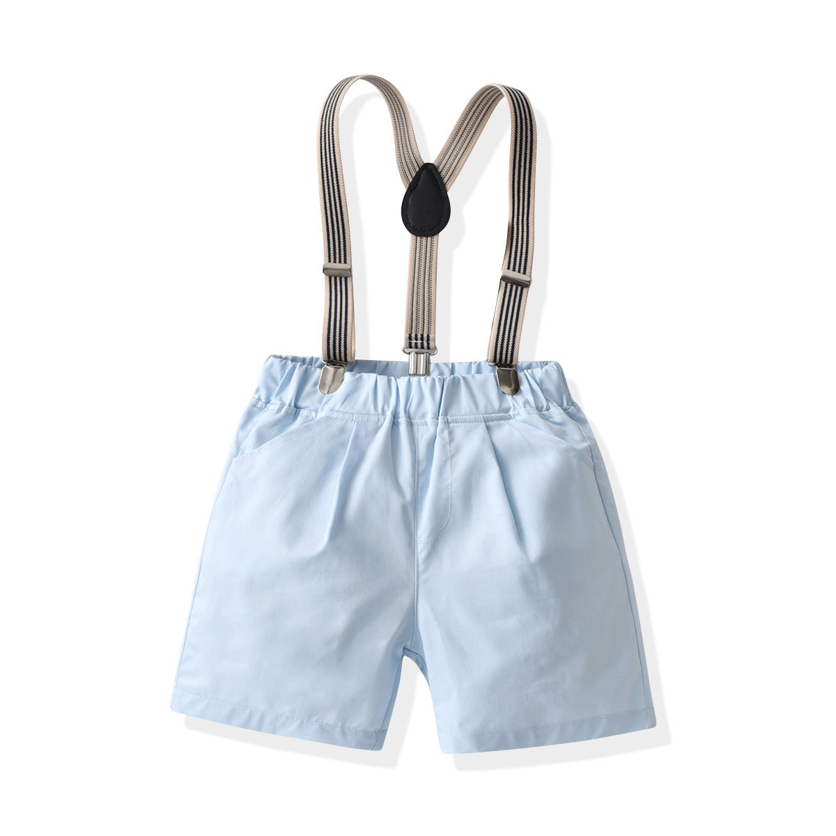 Kid Baby Boy Suit Maple Leaf Short Sleeve Harness Beach 2 Pcs Sets