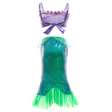 Kid Baby Mermaid Princess Summer Ariel Party Carnival Swimsuits