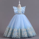 Kid Girl Princess Flower Dresses