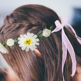 Kid Girl Garland Imitation Lotus Foam Flower Tour Photo Celebration Headwears