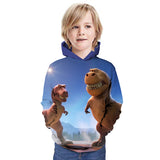 Children Kid 3D Printed Dinosaur Pattern Hoodie