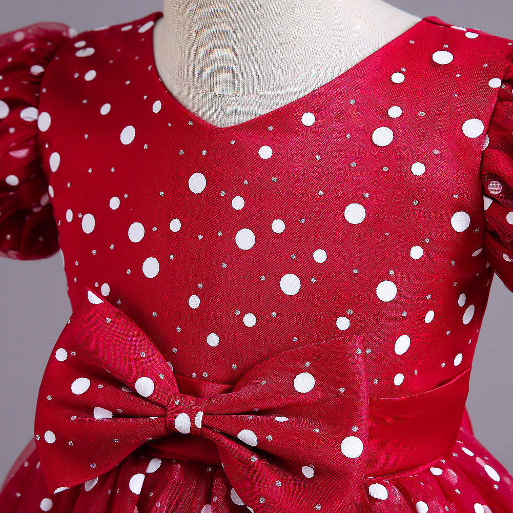 Kid Girl Tuxedo Flower Princess Lace Dress