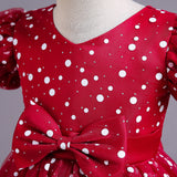 Kid Girl Tuxedo Flower Princess Lace Dress