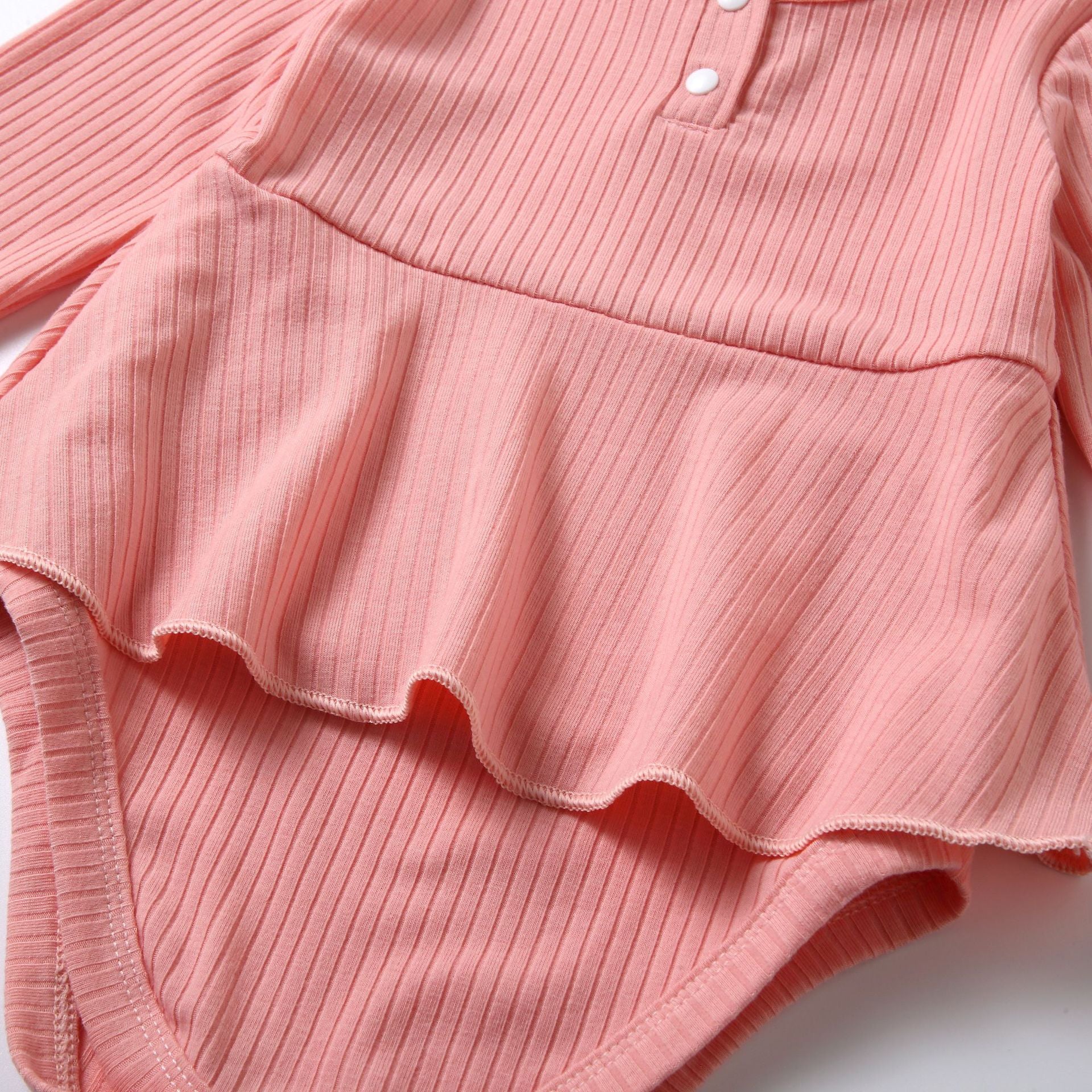 Family Matching Parent-child V-neck Flounces Long Dresses