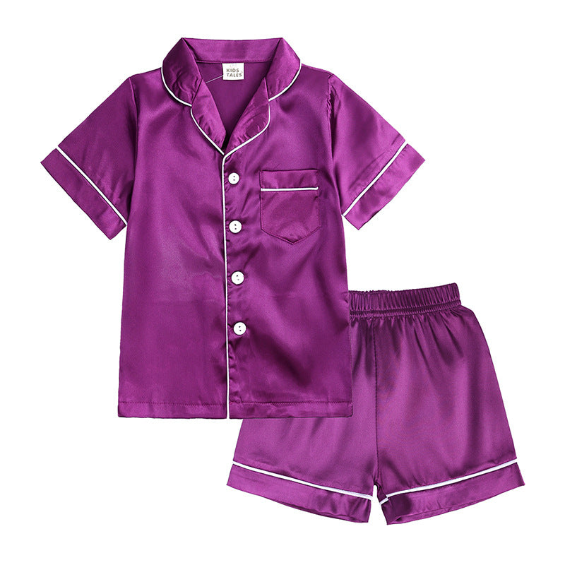 Kid Baby Boy Girl Summer Air Conditioning Home Pajamas