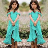 Family Matching Mother-daughter Sexy Beach Holiday Summer Dress