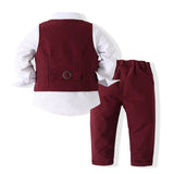 Kid Baby Boy Gentleman Suits 2 Pcs Sets
