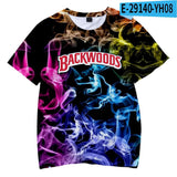 Kid Boy Backwoods Galaxy 3D Hoodies Pullover Short Sleeve Sweatshirt