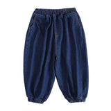 Kid Baby Girls Denim Bloomers Chic Fashion Spring Pants