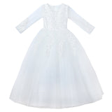 Kid Girl Autumn Spring Princess Formal Dresses