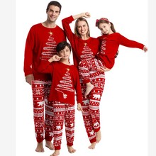 Family Parent-child Mother Child Pajamas Set