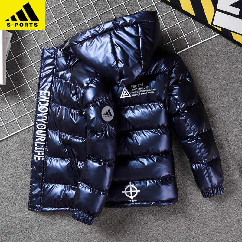 7-18T Kid Boys Down Cotton Winter Autumn Padded Jacket Coats