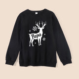 Family Matching Long Sleeve Casual Parent-child Christmas Shirts
