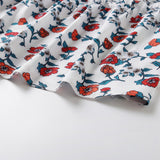 Family Matching Parent-child Flower Print Swing Dress
