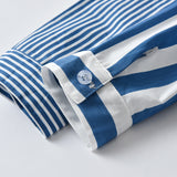 Kid Baby Boy Suit Long Sleeve Striped Fashionable Striped 4 Pcs Sets
